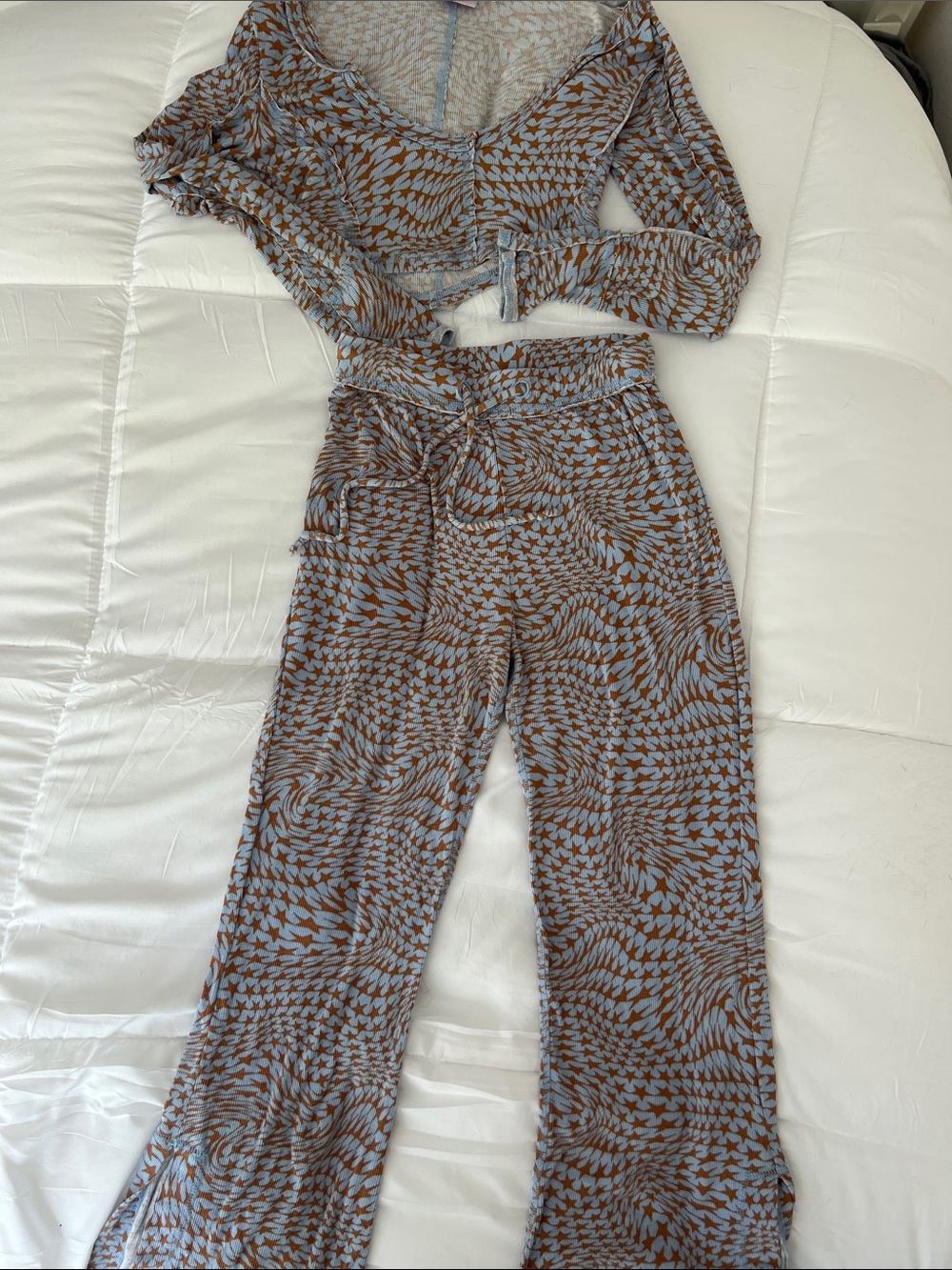 Urban Outfitters Super Cute 2 Piece Star PJ Set